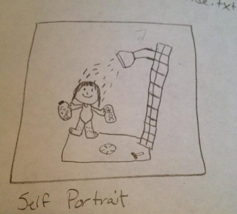 Self portrait from 2003